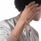 [Twinkle jewelry] 2026 BRAND-NEW FROSTED BRACELET WITH DIAMONDS THREE COLORS