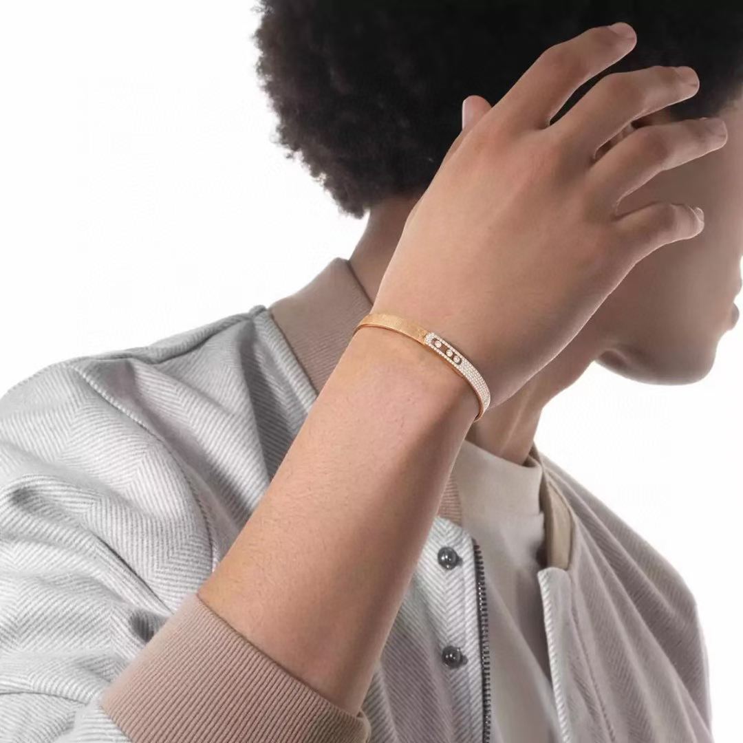 [Twinkle jewelry] 2026 BRAND-NEW FROSTED BRACELET WITH DIAMONDS THREE COLORS