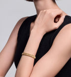 [Twinkle jewelry] 2026 WOVEN-PATTERN BRACELET SET WITH FULL DIAMOND INLAY THREE-COLORS