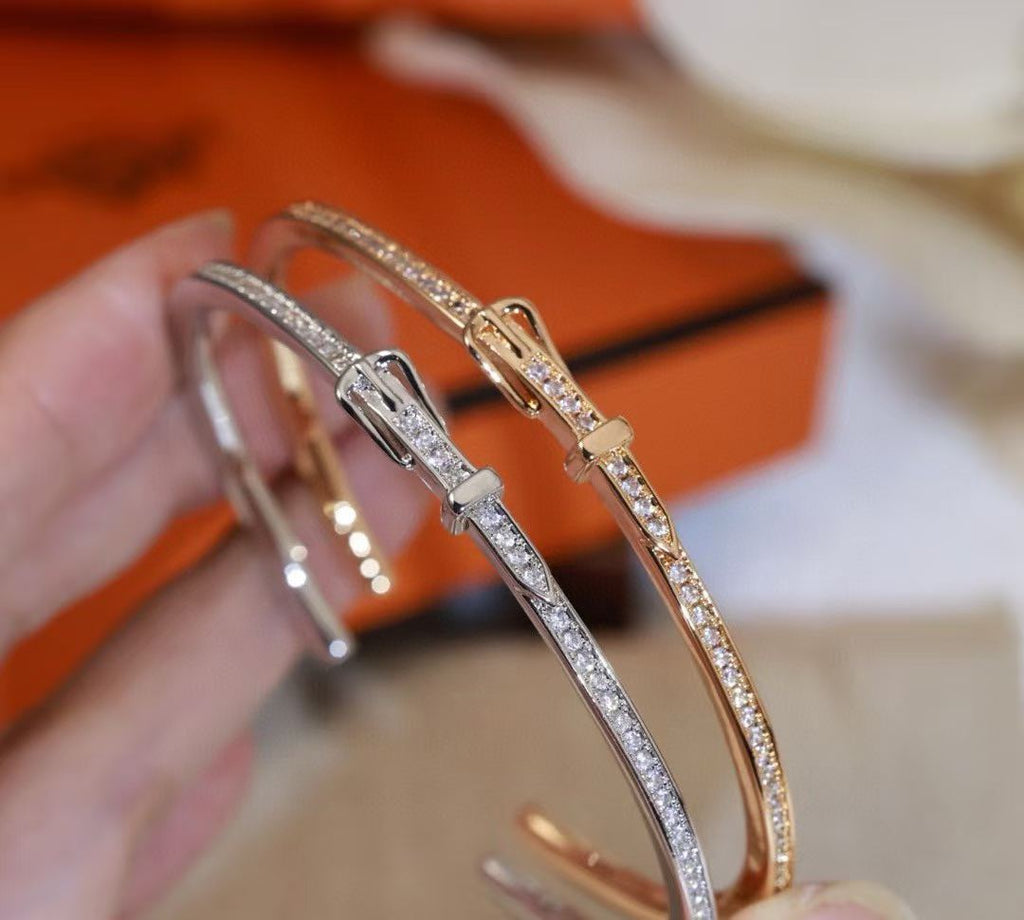 [Twinkle jewelry] DIAMOND-ENCRUSTED BRACELET THREE COLORS