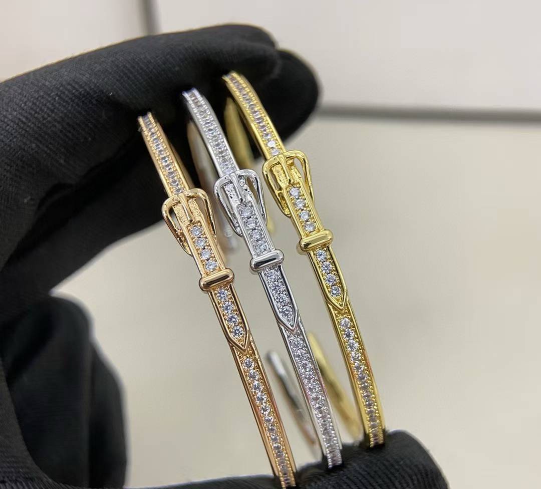 [Twinkle jewelry] DIAMOND-ENCRUSTED BRACELET THREE COLORS