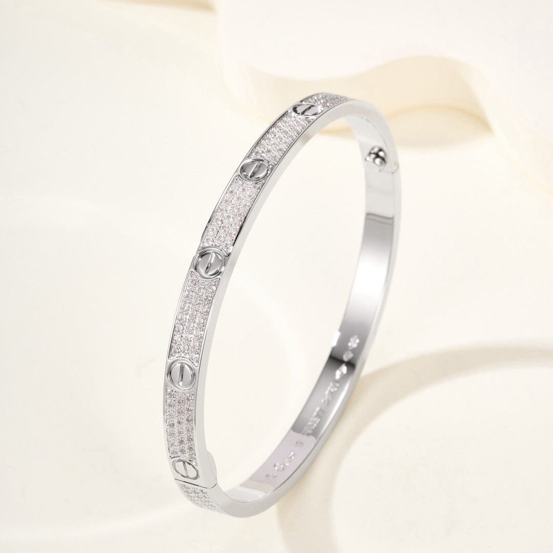 ¡®Twinkle jewelry¡¯LOVE BRACELET 4.8MM DIAMOND-PAVED