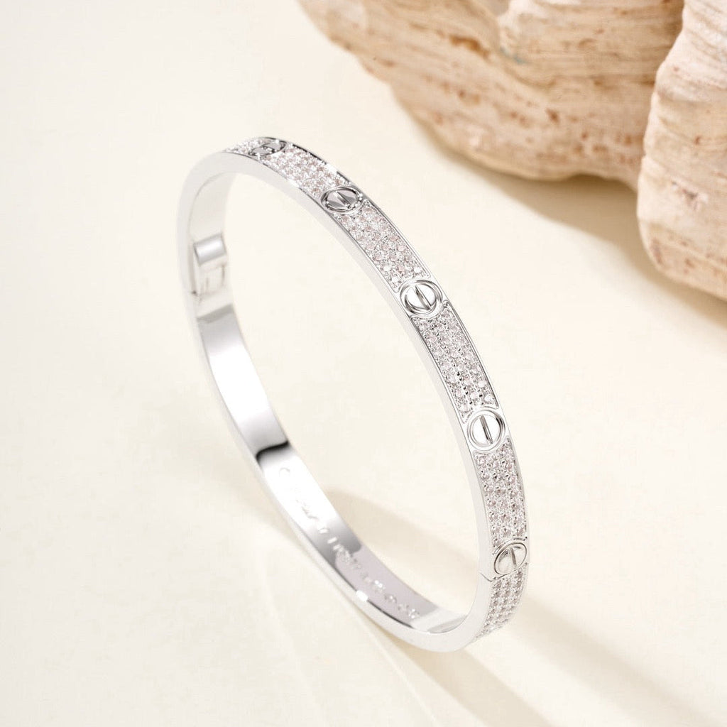 ¡®Twinkle jewelry¡¯LOVE BRACELET 4.8MM DIAMOND-PAVED