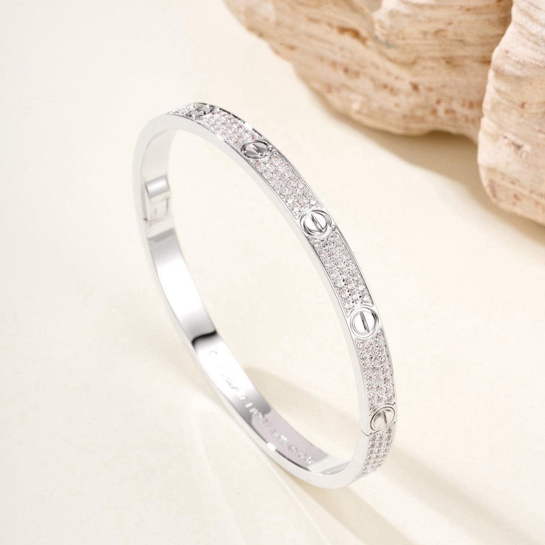 ¡®Twinkle jewelry¡¯LOVE BRACELET 4.8MM DIAMOND-PAVED
