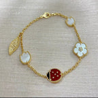 ¡®Twinkle jewelry¡¯LUCKY SPRING 5 MOTIF BRACELET