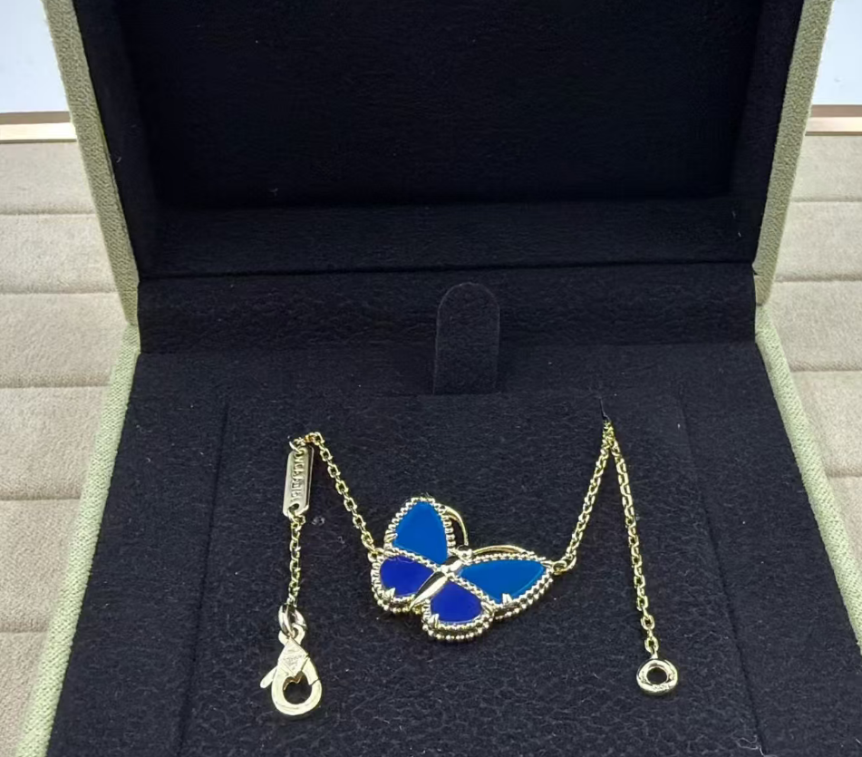[Twinkle]BUTTERFLY BLUE   NECKLACE
