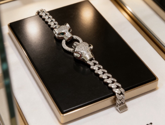 [Twinkle] DOUBLE PANTHER BRACELET