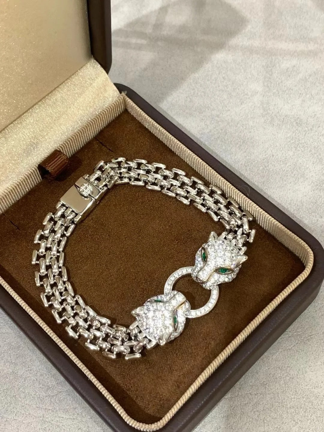 [Twinkle] DOUBLE PANTHER BRACELET
