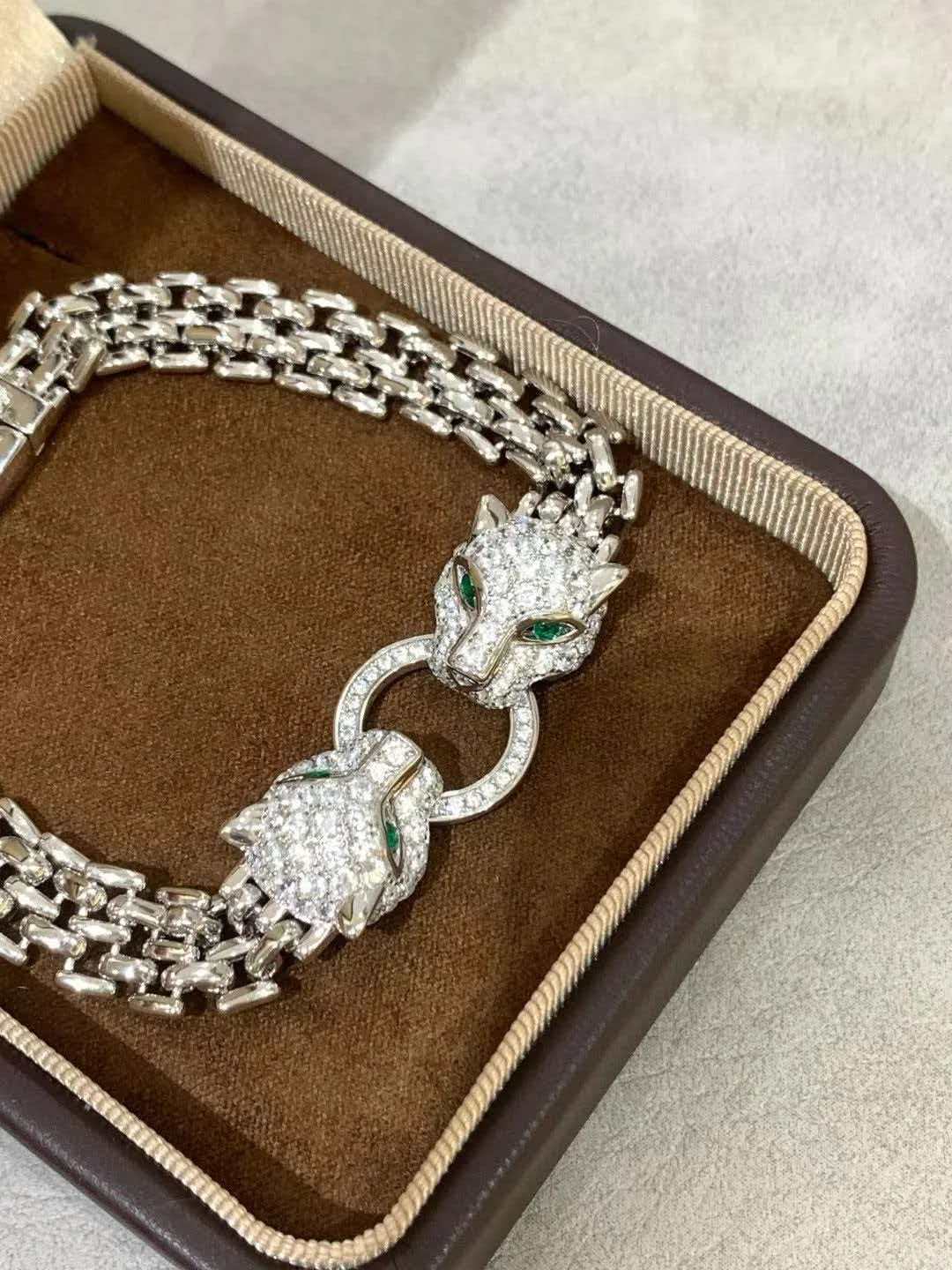 [Twinkle] DOUBLE PANTHER BRACELET