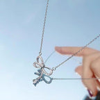 Bow Knot Light Luxury Versatile Clavicle Necklace