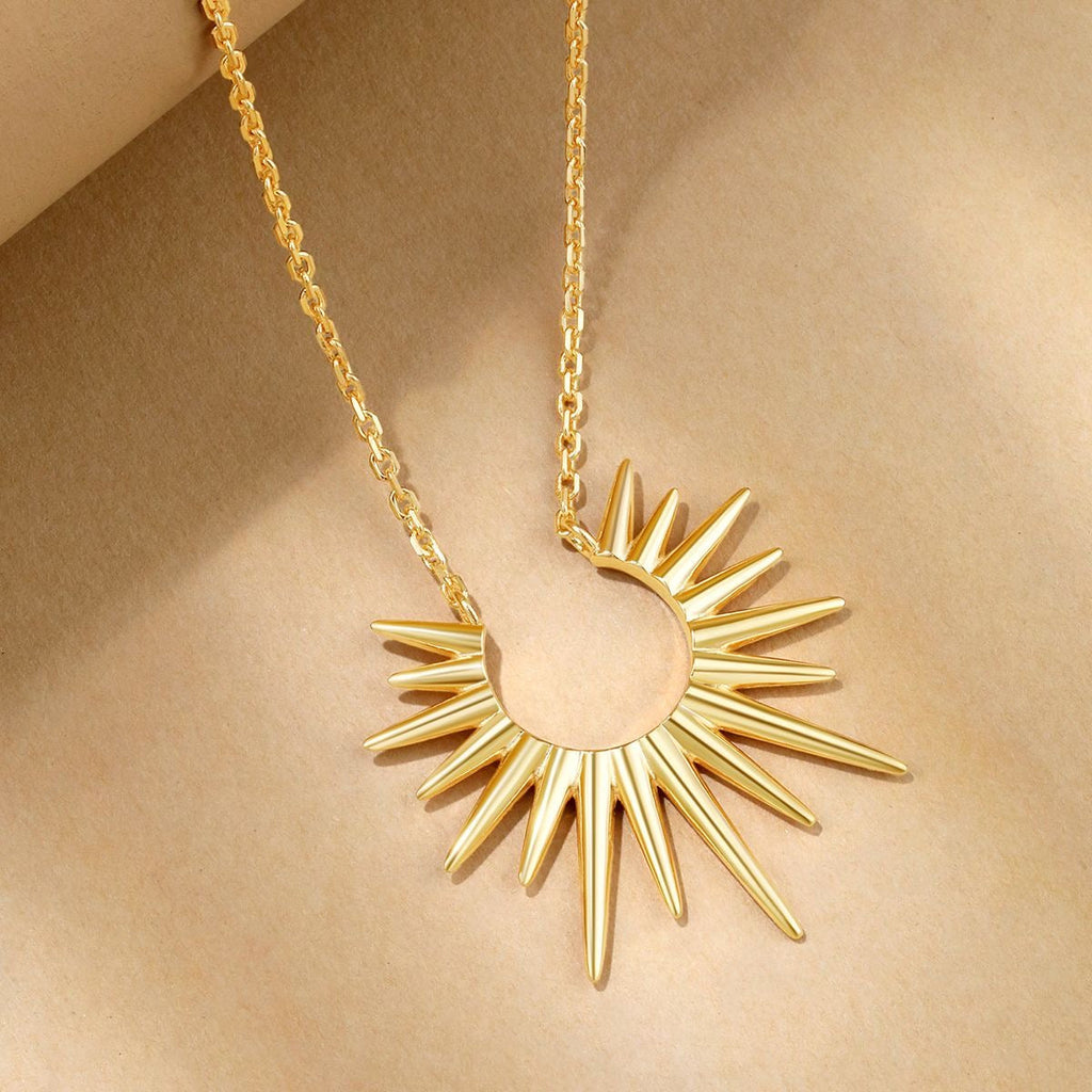 Light Chaser Necklace, Born to Face Sunshine