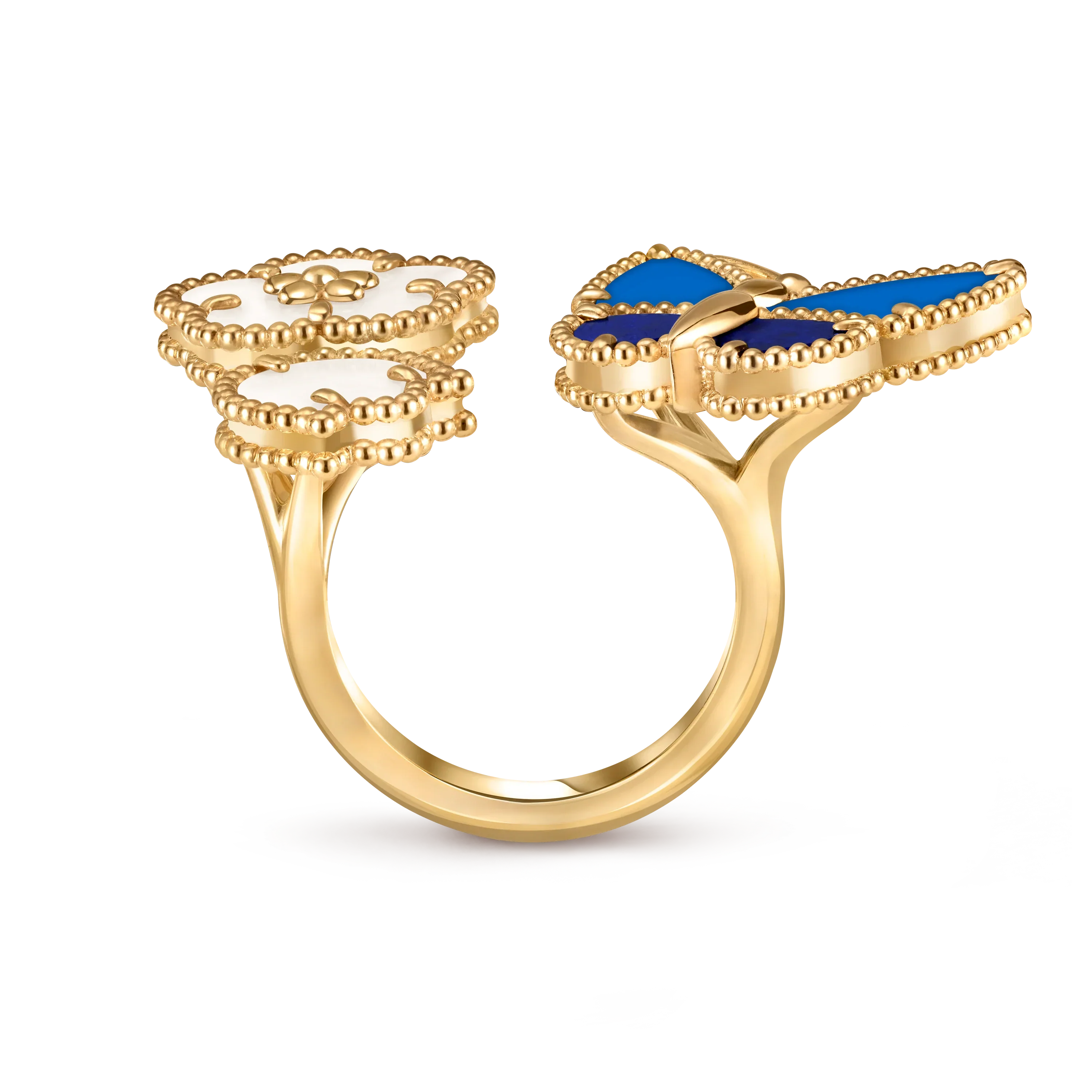 [Twinkle jewelry] 2026 NEW MODEL SPRING LUCKY 3 MOTIF GOLD RING