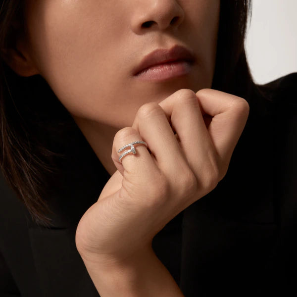 ¡®Twinkle jewelry¡¯JUSTE RING 1.8MM SILVER DIAMONDS