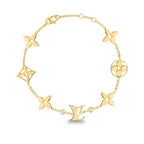 ¡®Twinkle jewelry¡¯STAR AND SUN 7 MOTIFS GOLD BRACELET