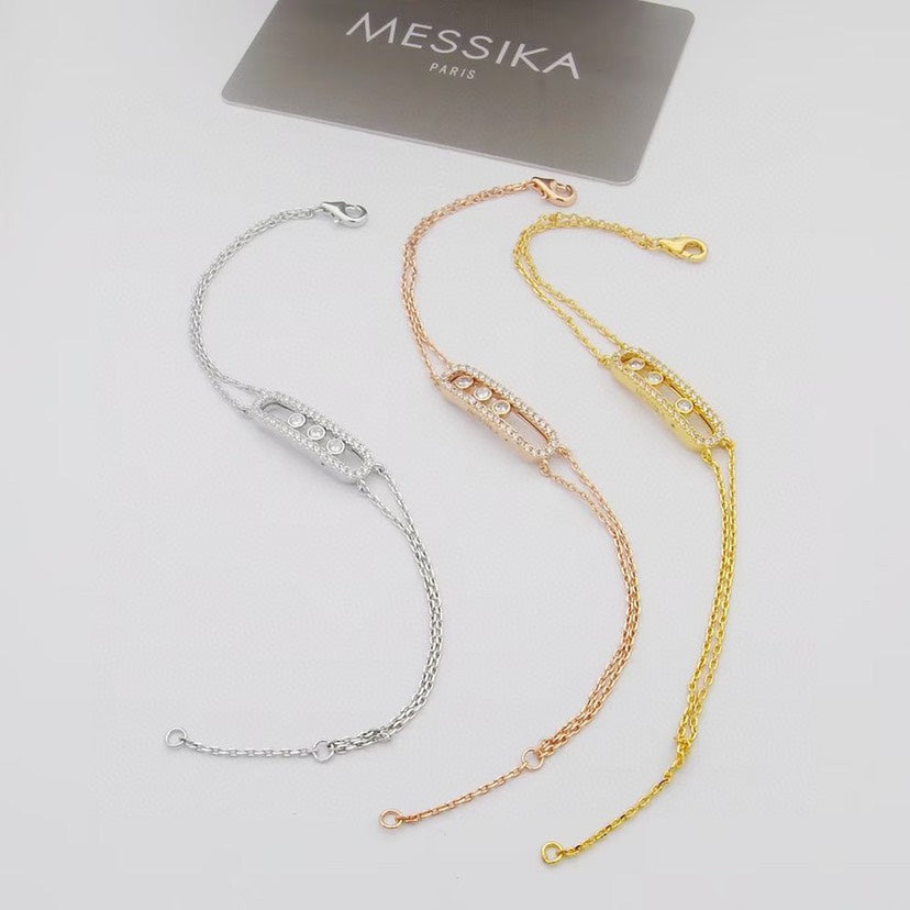 [Twinkle jewelrys] Move Classique pavé bracelet