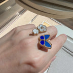 [Twinkle jewelry] 2026 NEW MODEL SPRING LUCKY 3 MOTIF GOLD RING