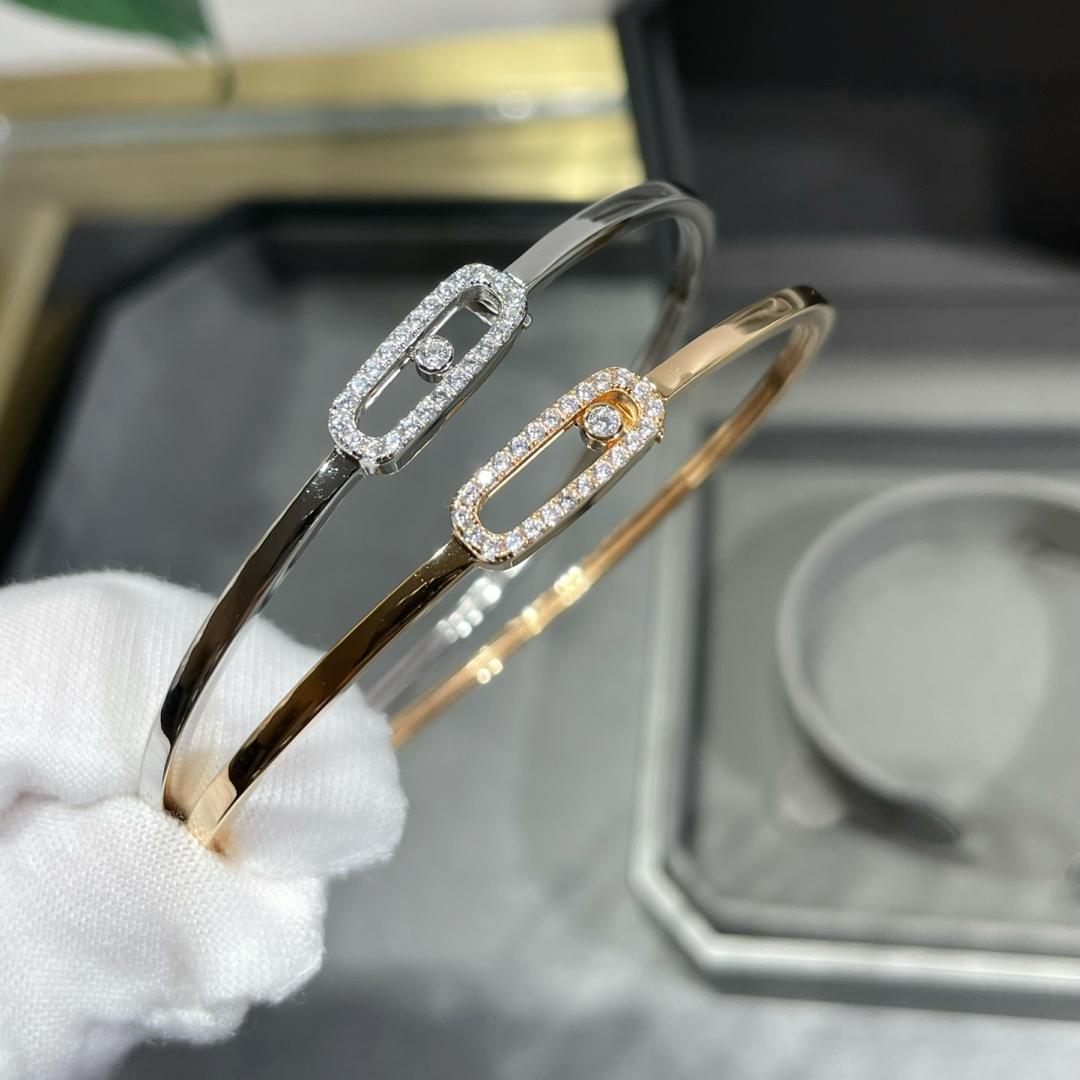 [Twinkle jewelrys]Move Uno pavé flex bangle medium
