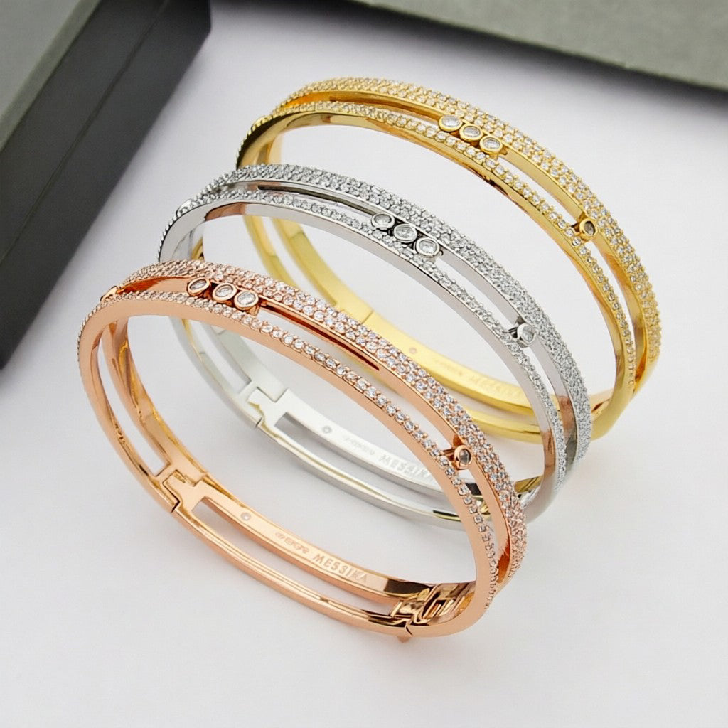 [Twinkle jewelrys]Move Romane pavé bangle