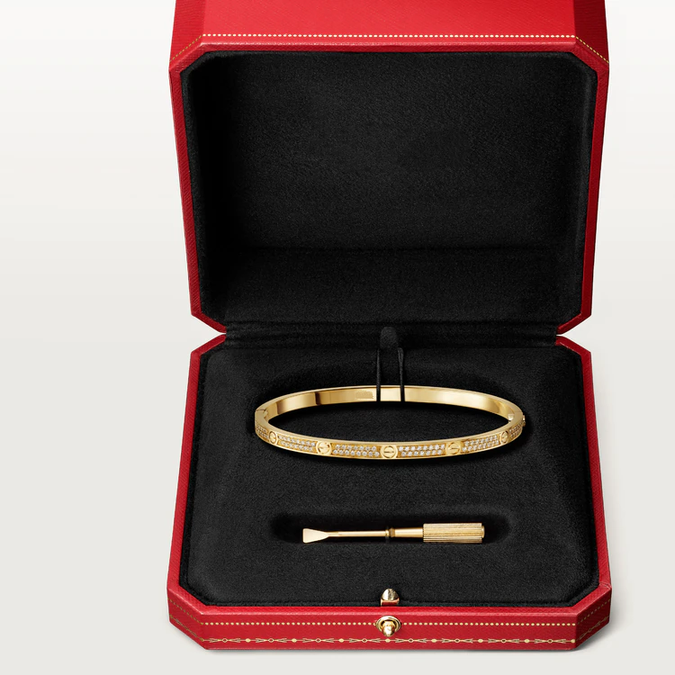 ¡®Twinkle jewelry¡¯LOVE BRACELET 3.65MM DIAMOND-PAVED