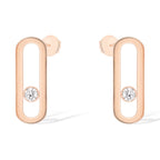 [Twinkle jewelrys]MOVE UNO SMALL 1 DIAMOND EARRINGS