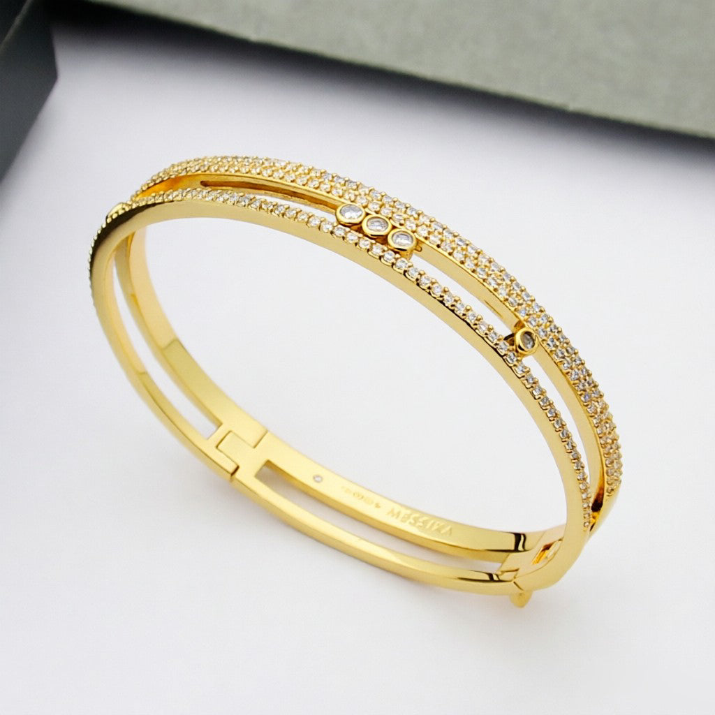 [Twinkle jewelrys]Move Romane pavé bangle