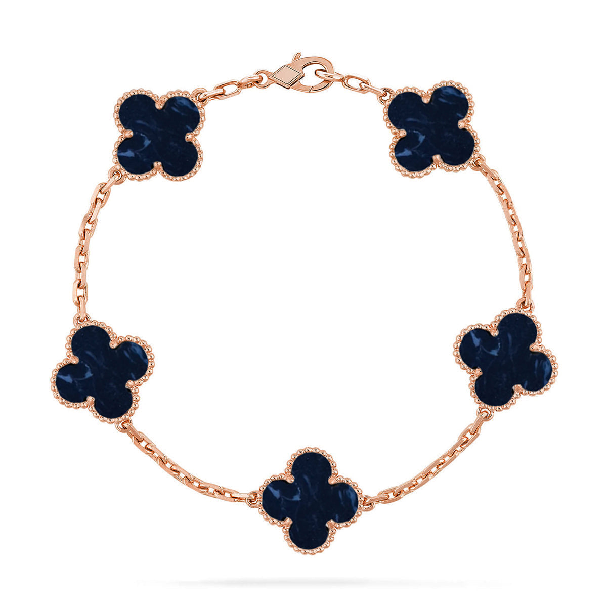 [Twinkle jewelry]New CLOVER 5 MOTIF PIETERSITE BRACELET COLLECTION