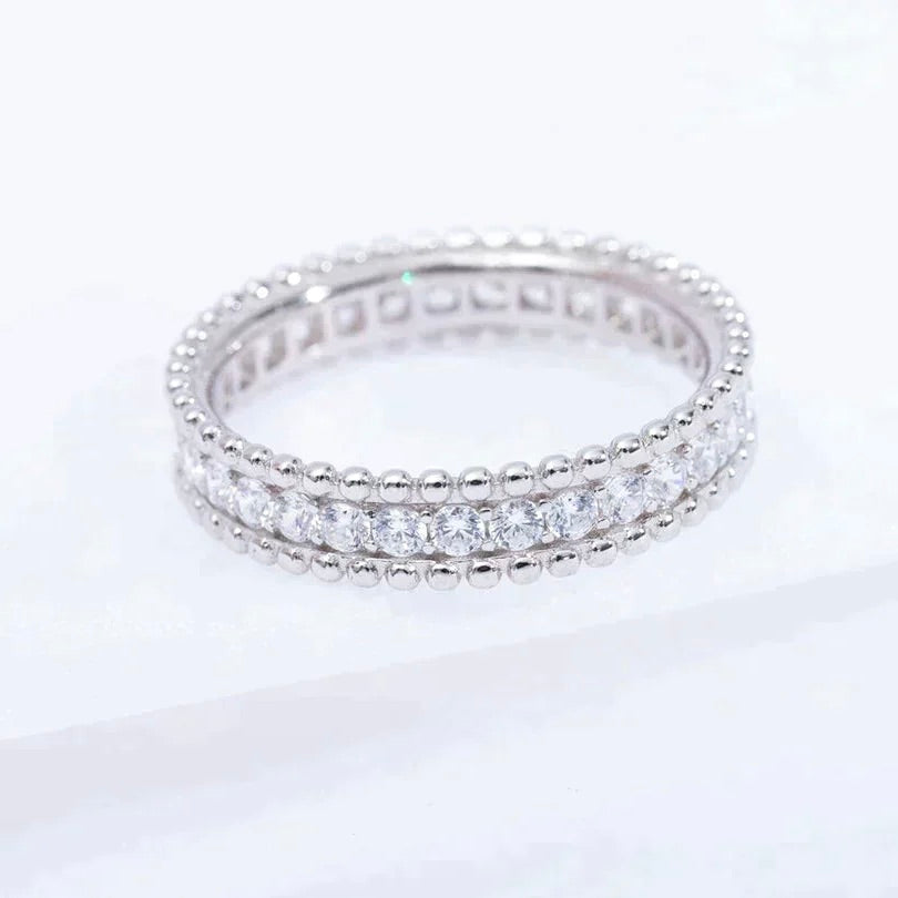 ¡®Twinkle jewelry¡¯PERLEE DIAMOND SILVER RING