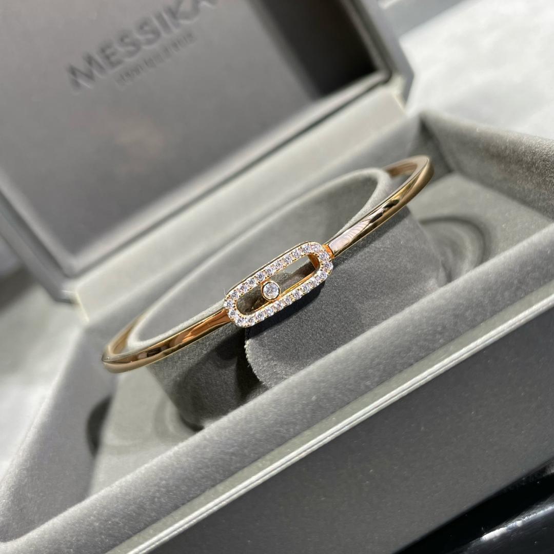 [Twinkle jewelrys]Move Uno pavé flex bangle medium