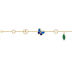 [Twinkle JURI]LUCKY SPRING BUTTERFLY 5 MOTIF BRACELET