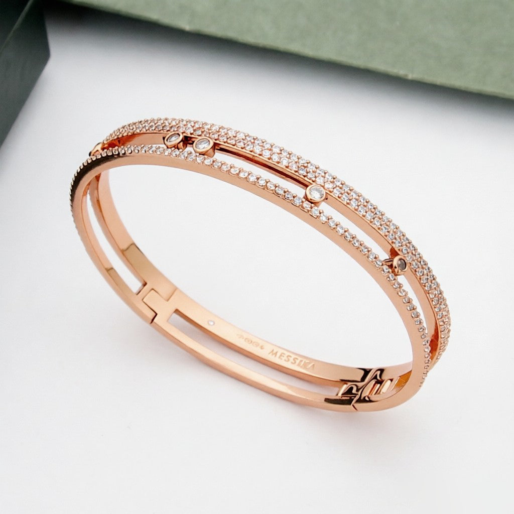[Twinkle jewelrys]Move Romane pavé bangle