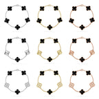 [Twinkle jewelry]New  CLOVER 5 MOTIF PULSAR STONE BRACELET COLLECTION
