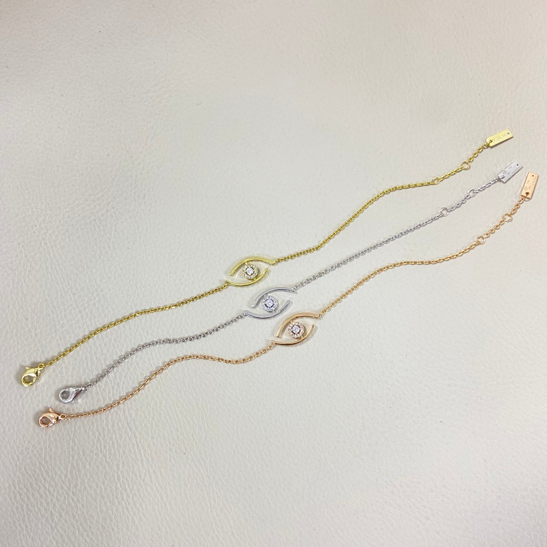 [Twinkle jewelrys]Lucky Eye Pave-Set Diamond Bracelet