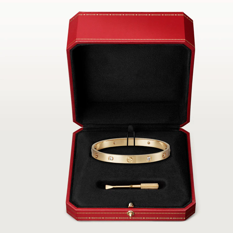 ¡®Twinkle jewelry¡¯LOVE BRACELET 6.1MM 4 DIAMONDS