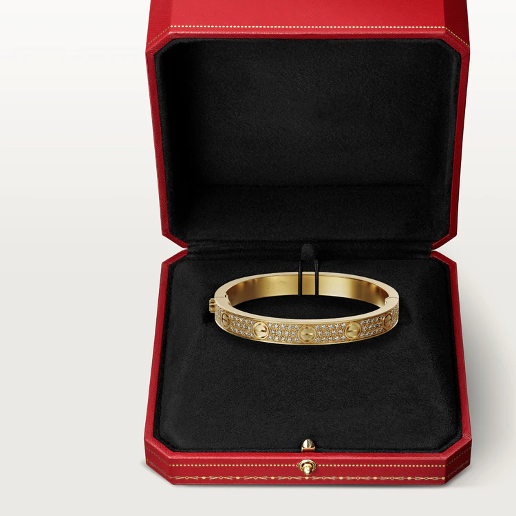 ¡®Twinkle jewelry¡¯LOVE BRACELET 6.1MM DIAMOND-PAVED