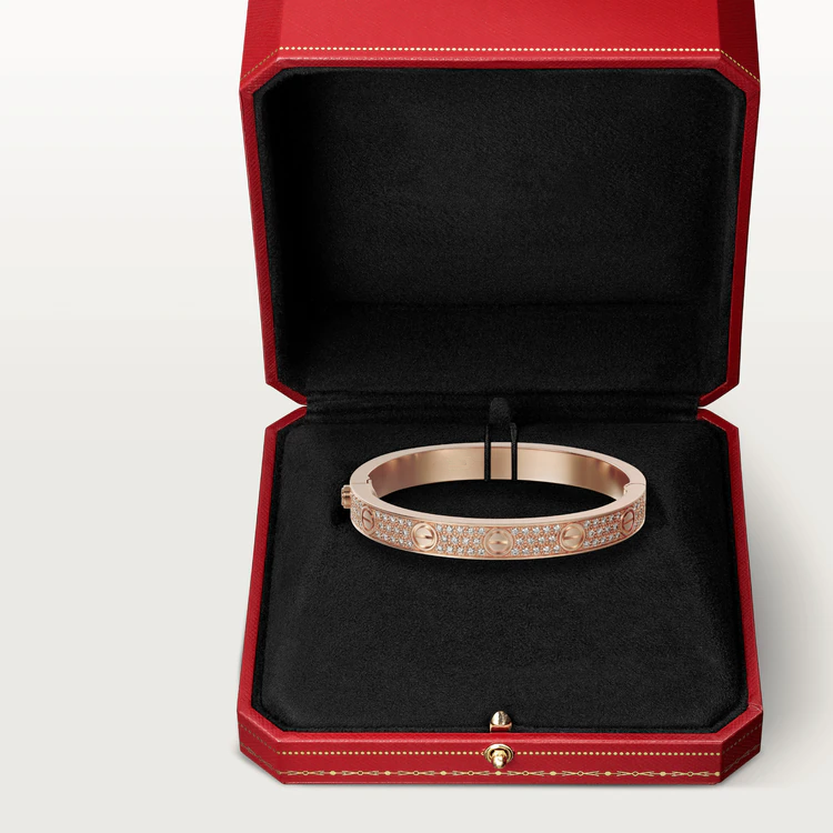 ¡®Twinkle jewelry¡¯LOVE BRACELET 6.1MM DIAMOND-PAVED
