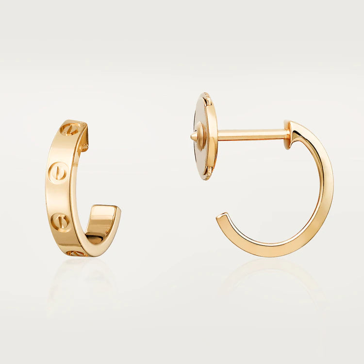 ¡®Twinkle jewelry¡¯LOVE EARRINGS 2.65MM PINK GOLD