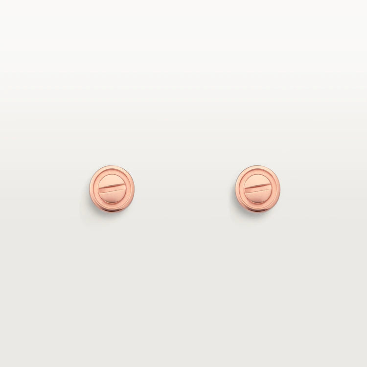¡®Twinkle jewelry¡¯LOVE EARRINGS PINK GOLD 10MM
