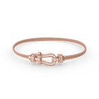¡®Twinkle jewelry¡¯FORCE SMALL HORSESHOE  DIAMOND CHAIN ROPE BRACELET