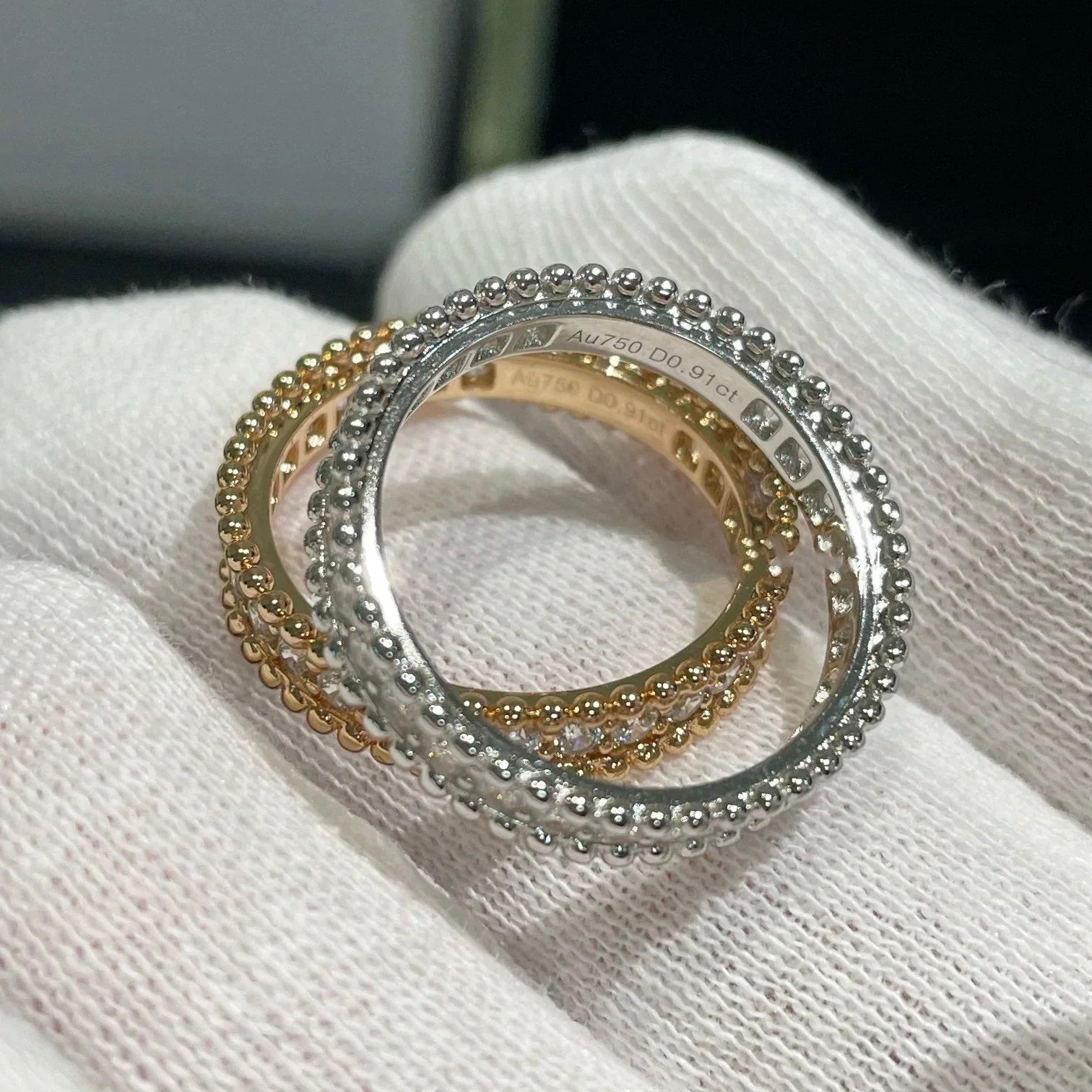 ¡®Twinkle jewelry¡¯PERLEE DIAMOND SILVER RING