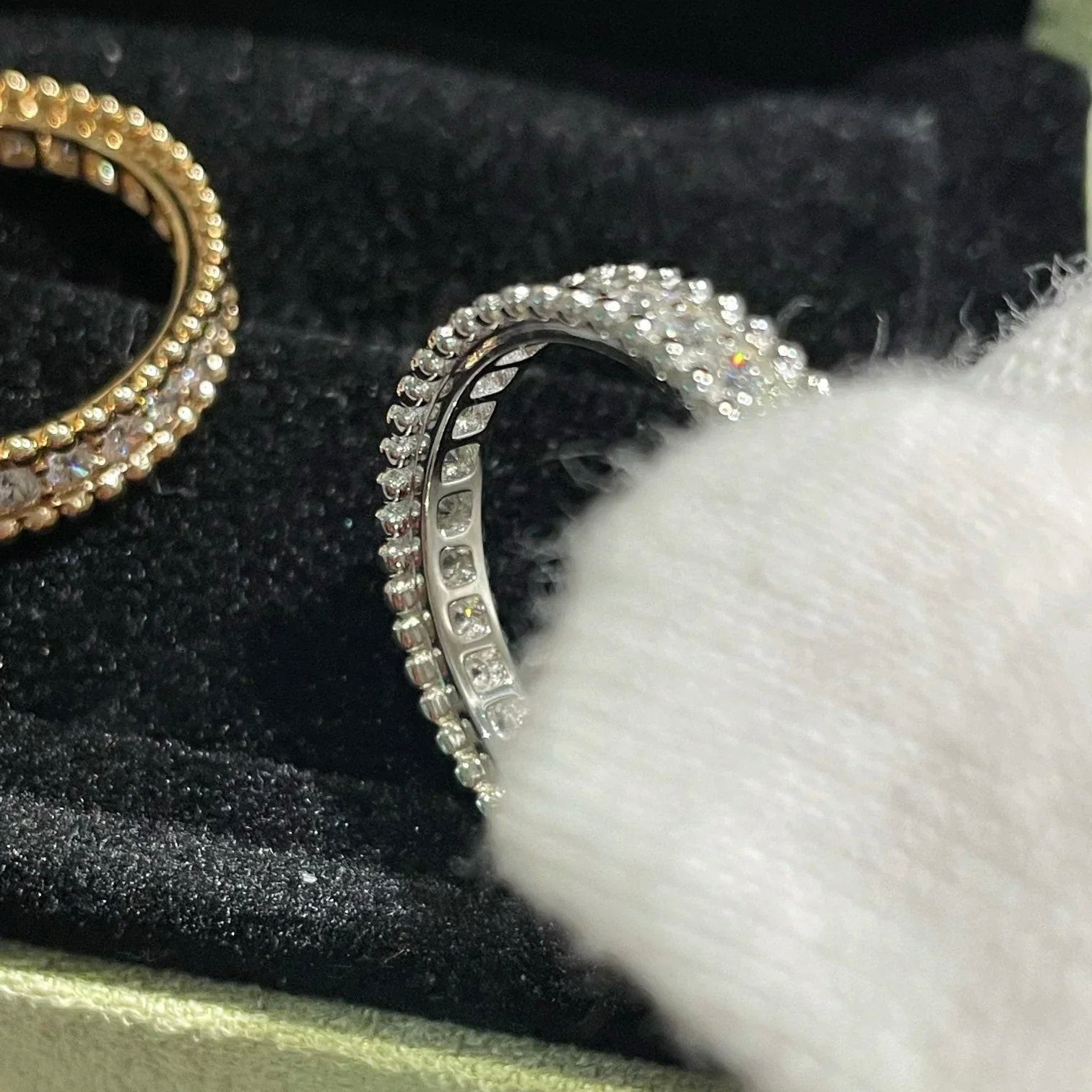 ¡®Twinkle jewelry¡¯PERLEE DIAMOND ROSE GOLD RING