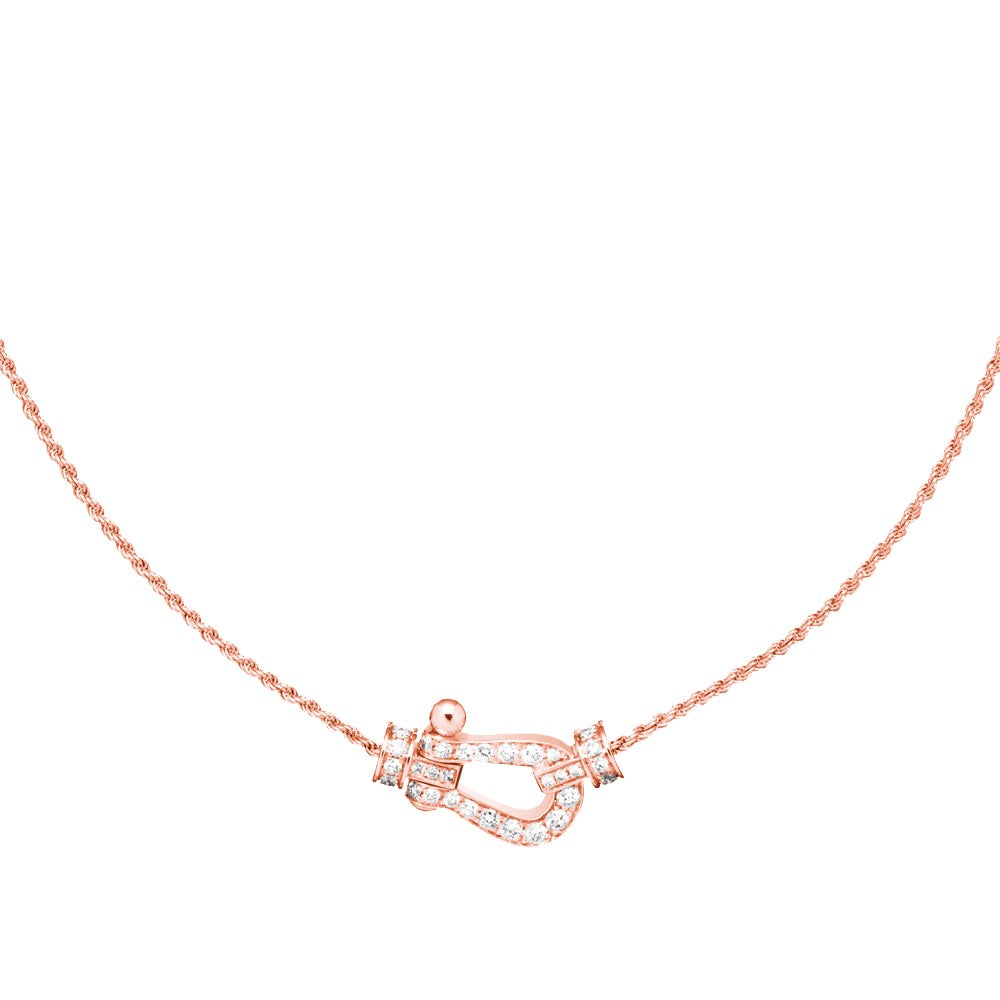 ¡®Twinkle jewelry¡¯FORCE 10 PINK GOLD DIAMOND NECKLACE