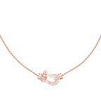 ¡®Twinkle jewelry¡¯FORCE 10 PINK GOLD DIAMOND NECKLACE