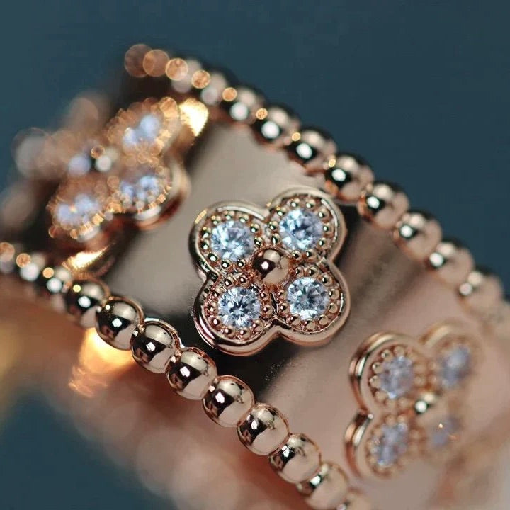 ¡®Twinkle jewelry¡¯CLOVER KALEIDOSCOPE RING 10MM