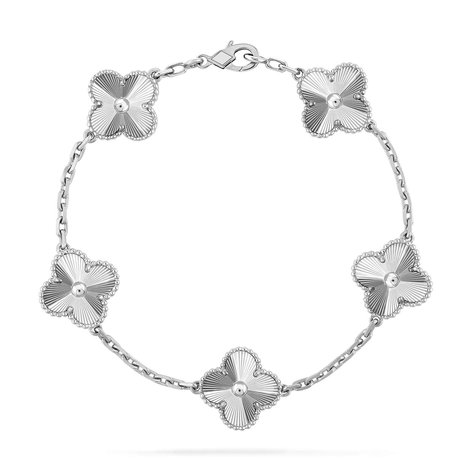 [Twinkle jewelry]New  CLOVER 5 MOTIF LASER BRACELET COLLECTION