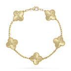 [Twinkle jewelry]New  CLOVER 5 MOTIF LASER BRACELET COLLECTION