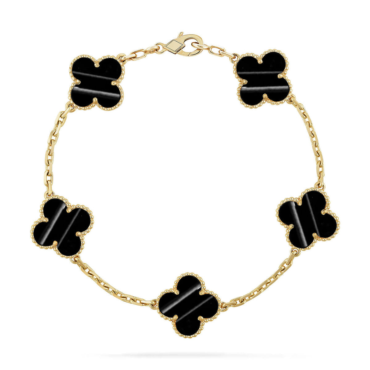 [Twinkle jewelry]New  CLOVER 5 MOTIF PULSAR STONE BRACELET COLLECTION