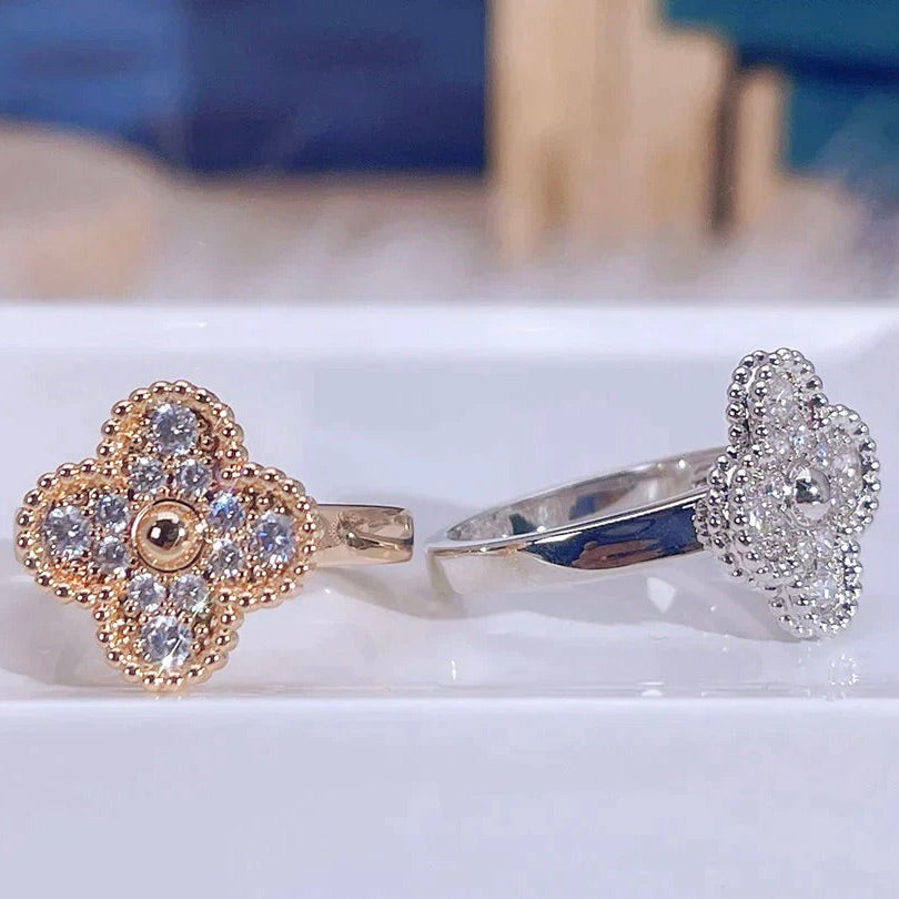 ¡®Twinkle jewelry¡¯CLOVER DIAMOND RING