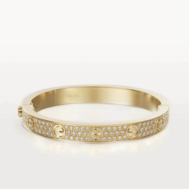 ¡®Twinkle jewelry¡¯LOVE BRACELET 6.1MM DIAMOND-PAVED
