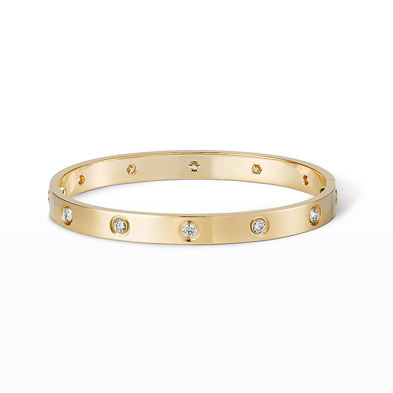 ¡®Twinkle jewelry¡¯LOVE BRACELET 6.1MM 10 DIAMONDS