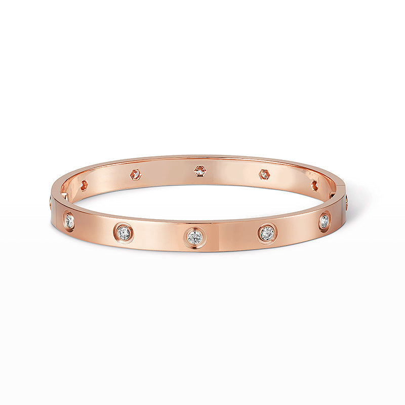 ¡®Twinkle jewelry¡¯LOVE BRACELET 6.1MM 10 DIAMONDS